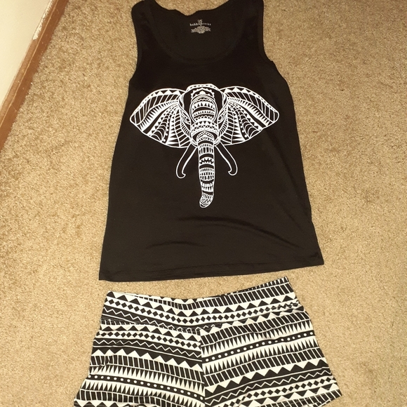 Jrs Two-piece PJ Set - Picture 1 of 2